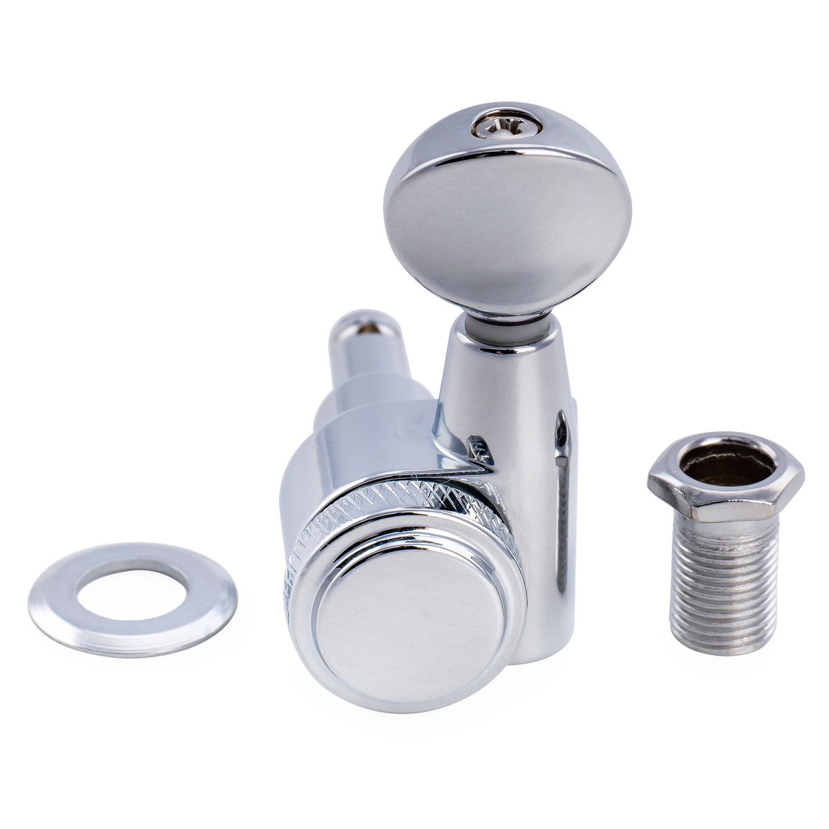Musiclily Pro R18T-31 mécaniques à blocage gaucher 6 en ligne 18:1 à 2 broches, clés et mécaniques d'accordage pour guitare style Squier Strat Tele