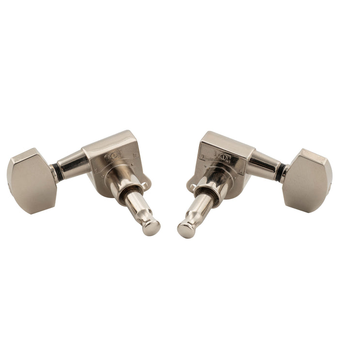 Musiclily Pro R18K-18 3R3L 18:1 Ratio Full Sealed Machine Heads Tuners Tuning Pegs Keys with Big Hex Button for Acoustic Electric Guitar