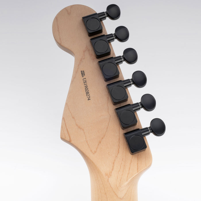 Musiclily Pro R18K-22 6-in-line 18:1 Ratio 2-Pin Full Sealed Staggered Guitar Tuners Machine Heads Tuning Pegs Keys with Vintage Oval Button for Fender Strat Tele Style Electric Guitar