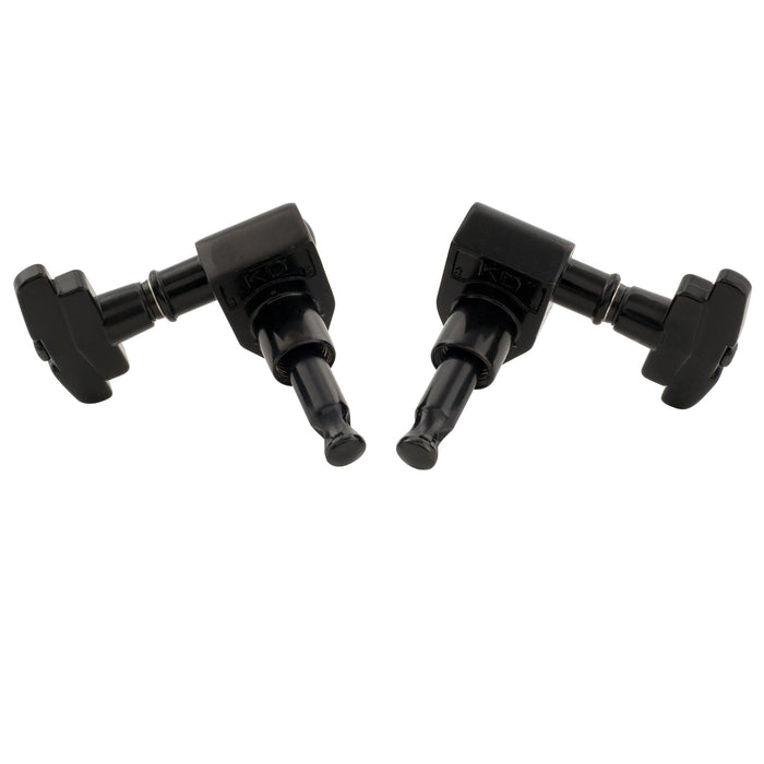 Musiclily Pro R18K-23 3R3L 18:1 Ratio Full Sealed Machine Heads Tuners Tuning Pegs Keys with GR-Style Button for Acoustic Electric Guitar