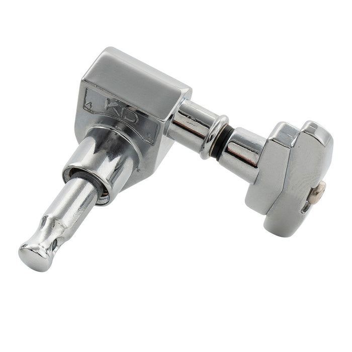 Musiclily Pro R18K-23 Single 18:1 Ratio Full Sealed Machine Head Treble Side Tuner Tuning Peg Key with GR-Style Button for Acoustic Electric Guitar