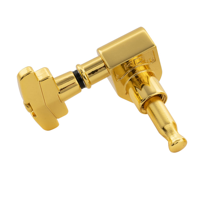 Musiclily Pro R18K-23 Single 18:1 Ratio Full Sealed Machine Head Bass Side Tuner Tuning Peg Key with GR-Style Button for Acoustic Electric Guitar