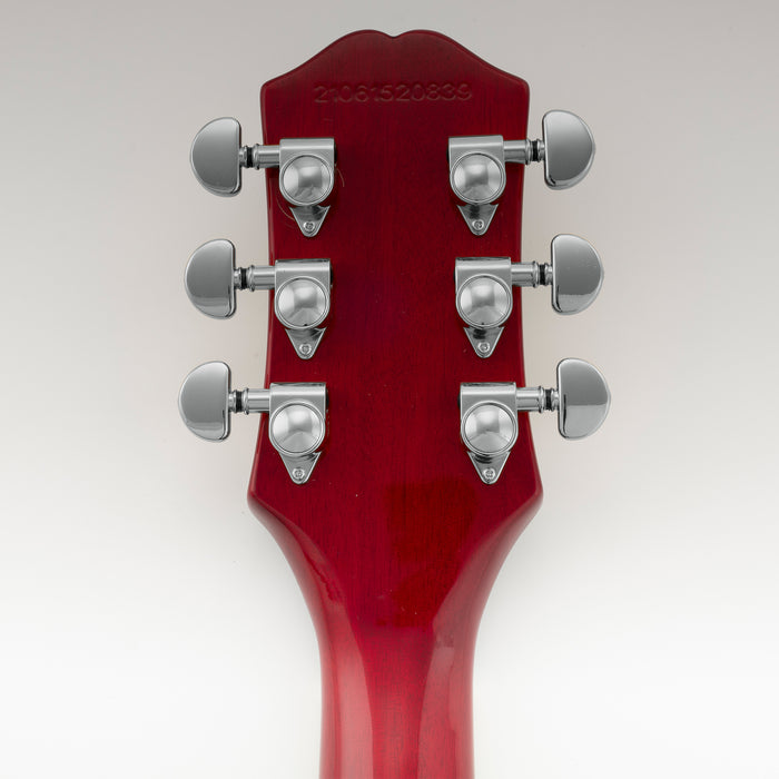 Musiclily Pro R18K-24 3R3L 18:1 Ratio Full Sealed Machine Heads Tuners Tuning Pegs Keys with Half Moon Button for Acoustic Electric Guitar