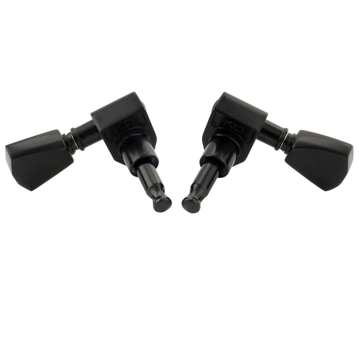 Musiclily Pro R18K-25 3R3L 18:1 Ratio Full Sealed Machine Heads Tuners Tuning Pegs Keys with Keystone Button for Acoustic Electric Guitar