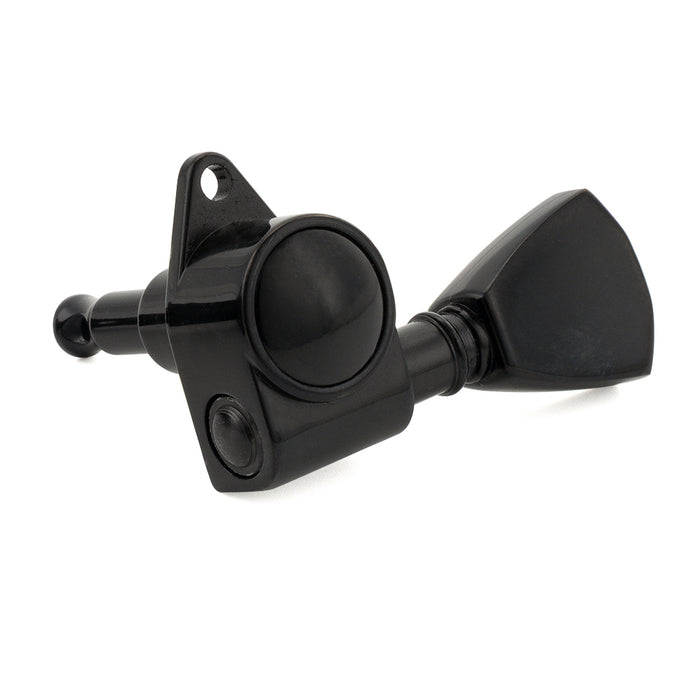 Musiclily Pro R18K Single 18:1 Ratio Full Sealed Machine Head Treble Side Tuner Tuning Peg Key with Keystone Button for Acoustic Electric Guitar
