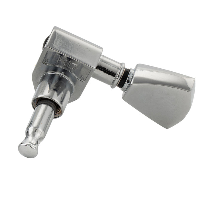 Musiclily Pro R18K Single 18:1 Ratio Full Sealed Machine Head Treble Side Tuner Tuning Peg Key with Keystone Button for Acoustic Electric Guitar