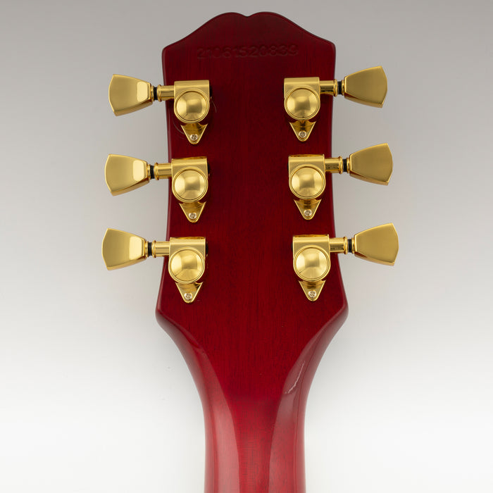 Musiclily Pro R18K Single 18:1 Ratio Full Sealed Machine Head Treble Side Tuner Tuning Peg Key with Keystone Button for Acoustic Electric Guitar