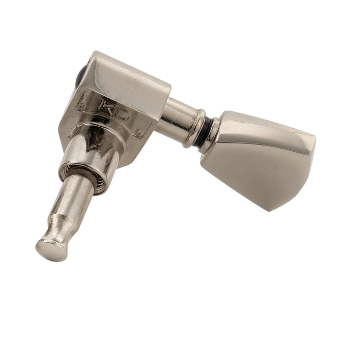 Musiclily Pro R18K Single 18:1 Ratio Full Sealed Machine Head Treble Side Tuner Tuning Peg Key with Keystone Button for Acoustic Electric Guitar