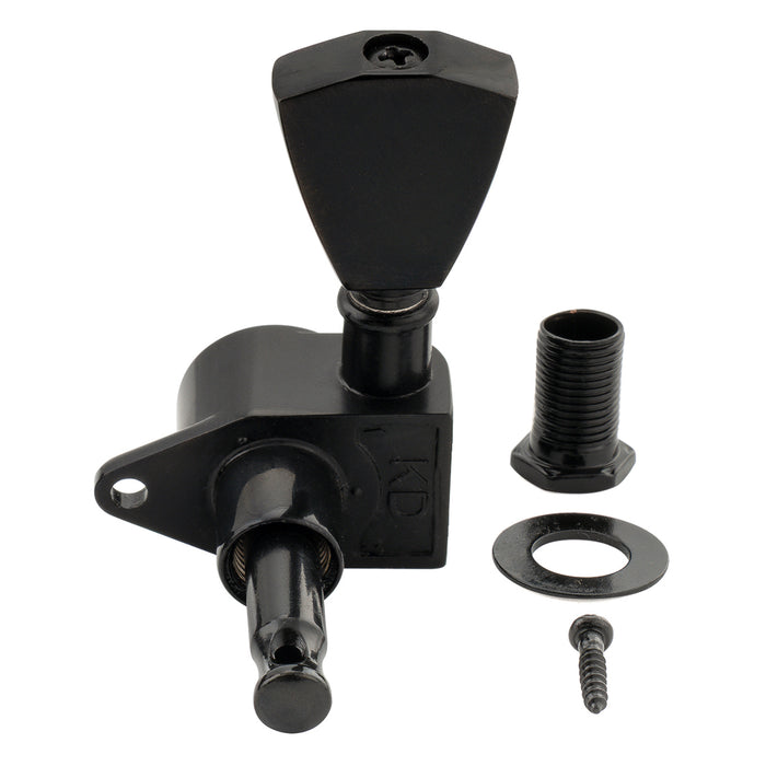 Musiclily Pro R18K Single 18:1 Ratio Full Sealed Machine Head Bass Side Tuner Tuning Peg Key with Keystone Button for Acoustic Electric Guitar