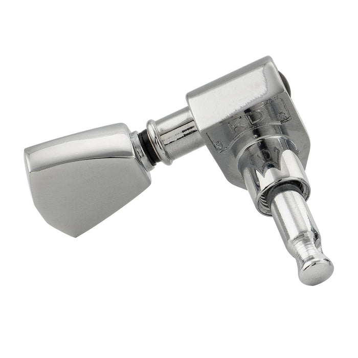 Musiclily Pro R18K Single 18:1 Ratio Full Sealed Machine Head Bass Side Tuner Tuning Peg Key with Keystone Button for Acoustic Electric Guitar