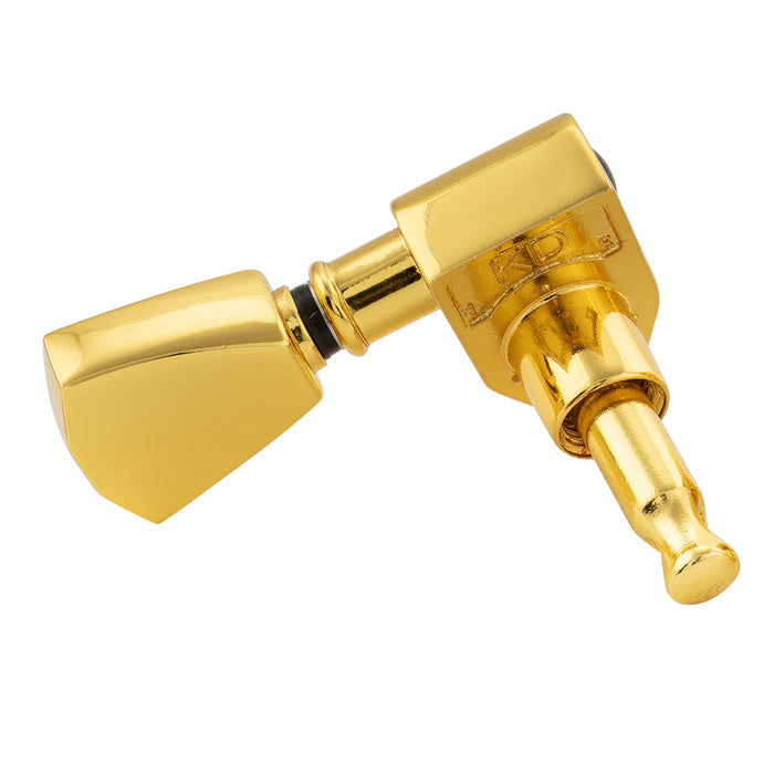 Musiclily Pro R18K Single 18:1 Ratio Full Sealed Machine Head Bass Side Tuner Tuning Peg Key with Keystone Button for Acoustic Electric Guitar