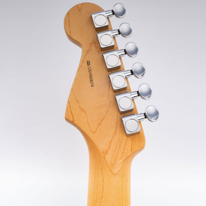 Musiclily Pro R18K-22 Single 18:1 Ratio 2-Pin Full Sealed Guitar Tuner Bass Side 22mm Post Machine Head Tuning Peg Key with Vintage Oval Button for Fender Strat Tele Style Electric Guitar