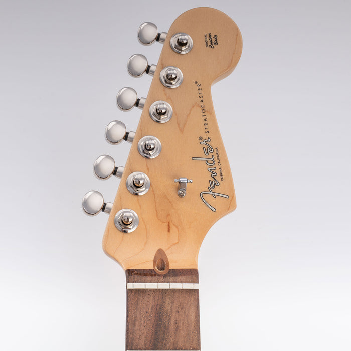 Musiclily Pro R18K-22 Single 18:1 Ratio 2-Pin Full Sealed Guitar Tuner Bass Side 22mm Post Machine Head Tuning Peg Key with Vintage Oval Button for Fender Strat Tele Style Electric Guitar
