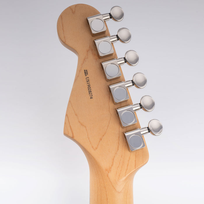 Musiclily Pro R18K-22 Single 18:1 Ratio 2-Pin Full Sealed Guitar Tuner Bass Side 22mm Post Machine Head Tuning Peg Key with Vintage Oval Button for Fender Strat Tele Style Electric Guitar