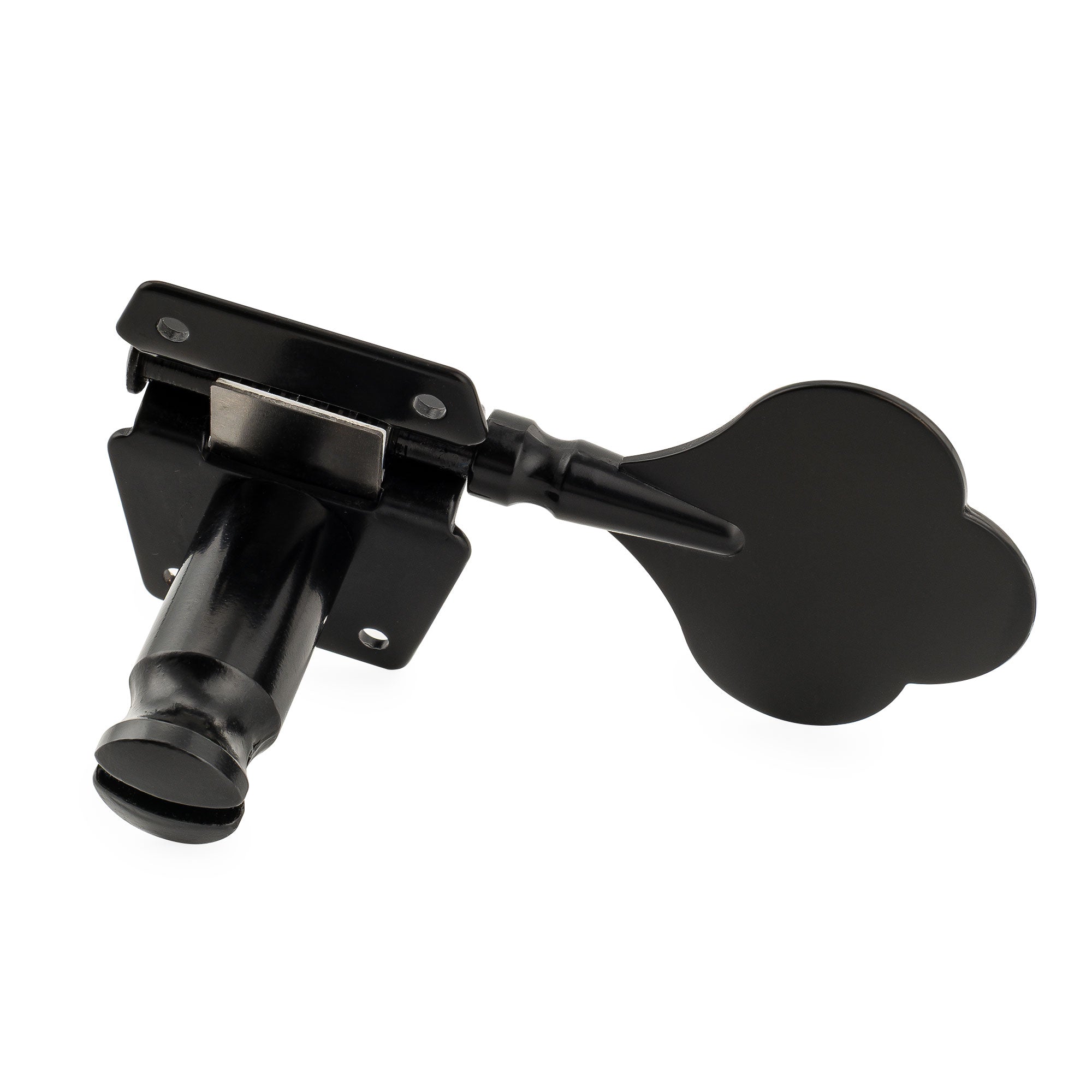 Musiclily Pro R21K afinadores para bajo eléctrico estilo Squier PB JB, para zurdos, en línea, relación 21:1, con botón de trébol