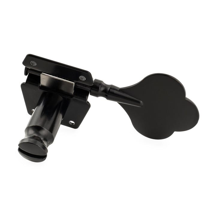 Musiclily Pro R21K Single 21:1 Ratio Open Gear Machine Head Treble Side Tuner Tuning Peg Key with Clover Button for Squier PB JB Style Electric Bass