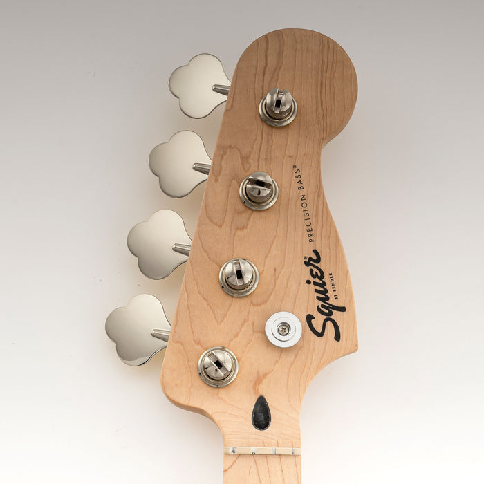 Musiclily Pro R21K 4-in-line 21:1 Ratio Open Gear Machine Heads Tuners Tuning Pegs Keys with Clover Button for Squier PB JB Style Electric Bass
