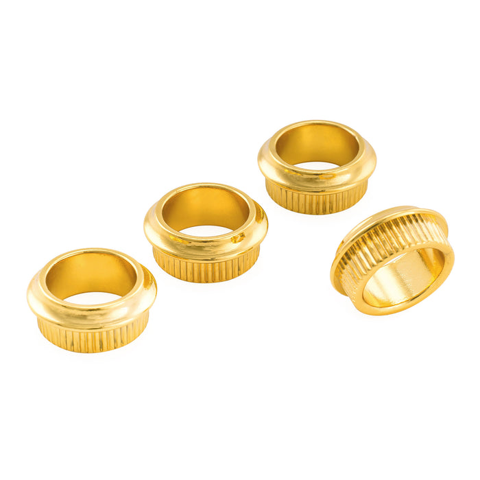 Musiclily Pro 18.3mm Vintage Tuner Bushings Tuning Pegs Ferrules for Squier PB JB Style Electric Bass, Set of 4