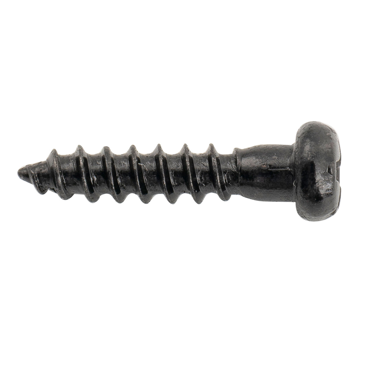 Musiclily Tornillos de montaje de acero inoxidable de cabeza pan de 2.2x10mm para afinadores de guitarra acústica eléctrica y bajo, conjunto de 20
