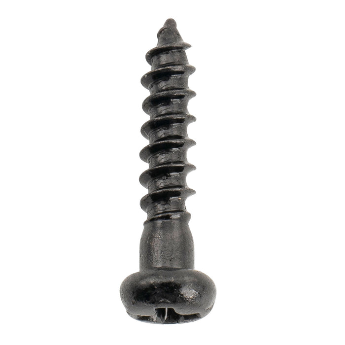 Musiclily Tornillos de montaje de acero inoxidable de cabeza pan de 2.2x10mm para afinadores de guitarra acústica eléctrica y bajo