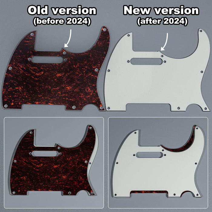 Musiclily Pro 8-Hole Guitar Pickguard for Old Version Tagima TW-55 Tele Style Electric Guitar