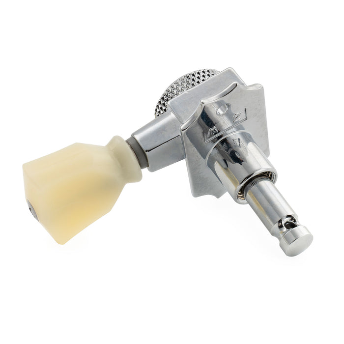 Mécaniques Kluson 3R3L avec Rapport 19:1, Série Revolution, Têtes de Tuning G-Mount, Clés de Tuning, Chevilles avec Bouton Keystone pour Guitare Électrique