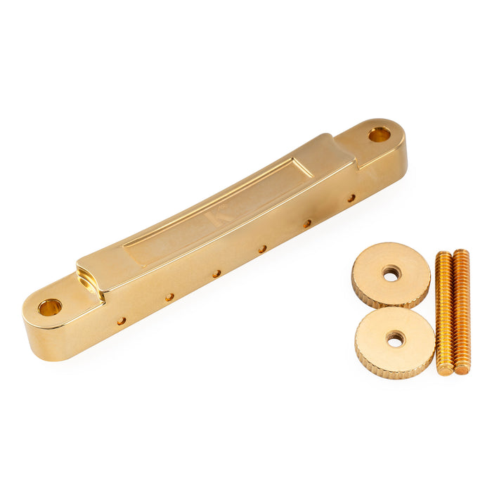 Kluson USA 52mm de substituição com fio ABR-1 Tune-O-Matic com selas de latão para guitarra elétrica estilo Gibson LP SG
