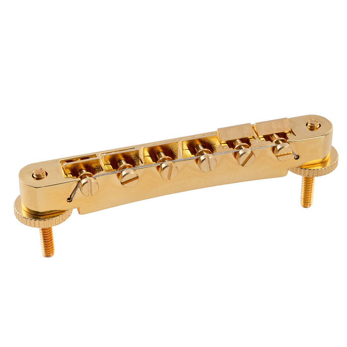Kluson USA 52mm de substituição com fio ABR-1 Tune-O-Matic com selas de latão para guitarra elétrica estilo Gibson LP SG
