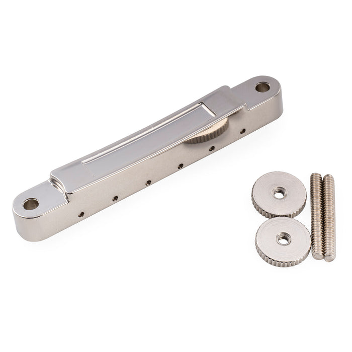 Kluson USA 52mm de substituição com fio ABR-1 Tune-O-Matic com selas de latão para guitarra elétrica estilo Gibson LP SG