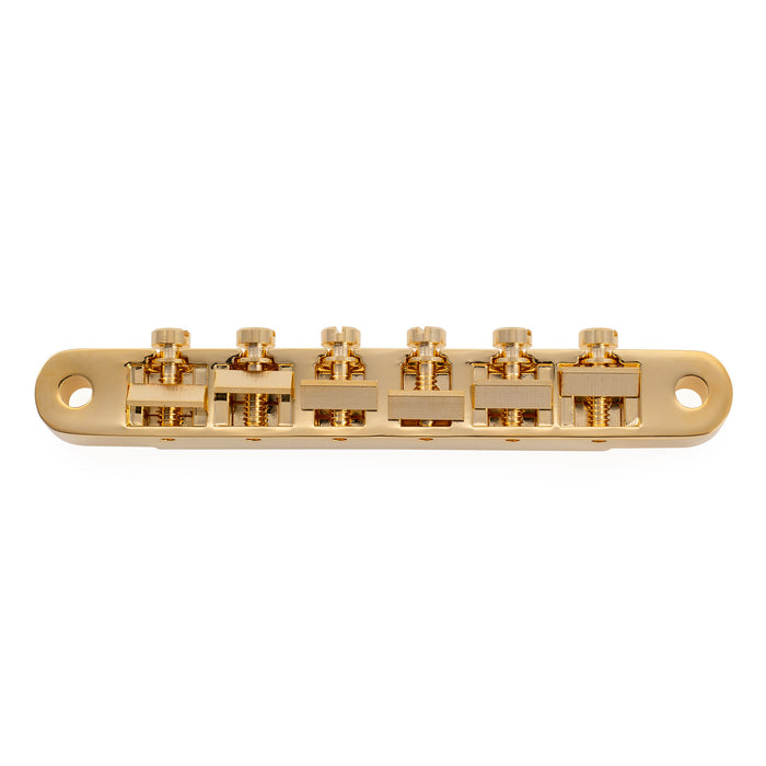 Kluson USA 52mm Pont de remplacement non câblé ABR-1 Tune-O-Matic avec selles en laiton pour guitare électrique de style Gibson LP SG