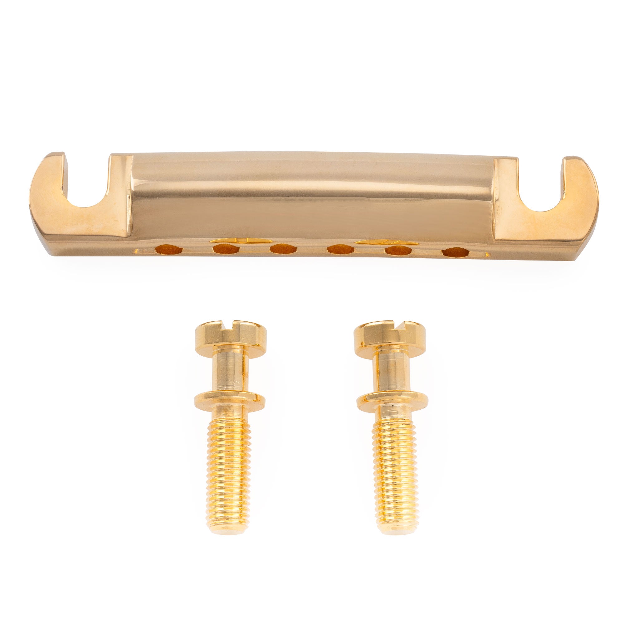 Kluson USA 52mm Zinc Stop Tailpiece with Steel Studs for Gibson LP SG Style Electric Guitar