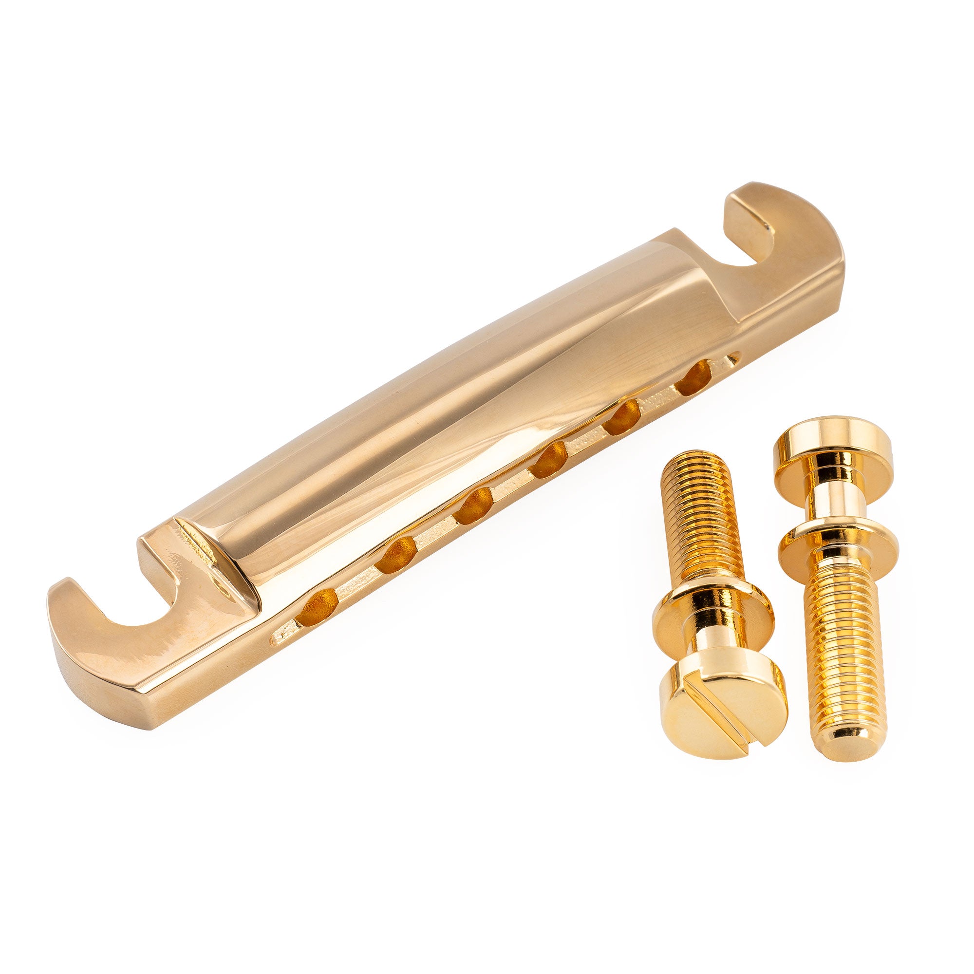 Kluson USA 52mm Zinc Stop Tailpiece with Steel Studs for Gibson LP SG Style Electric Guitar