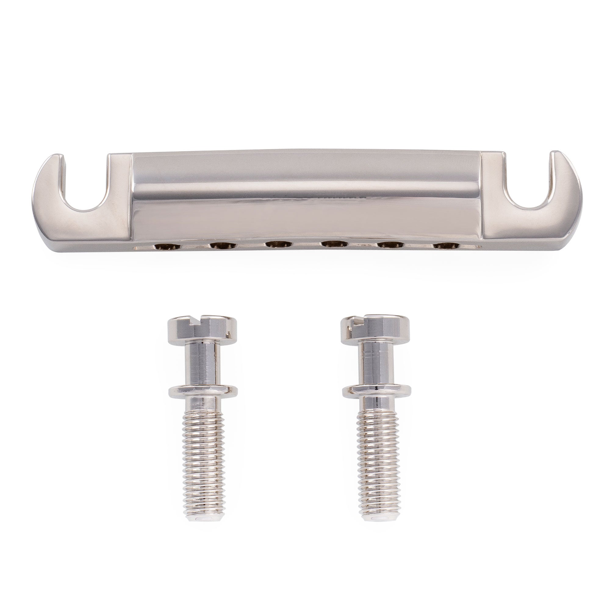 Kluson USA 52mm Zinc Stop Tailpiece with Steel Studs for Gibson LP SG Style Electric Guitar
