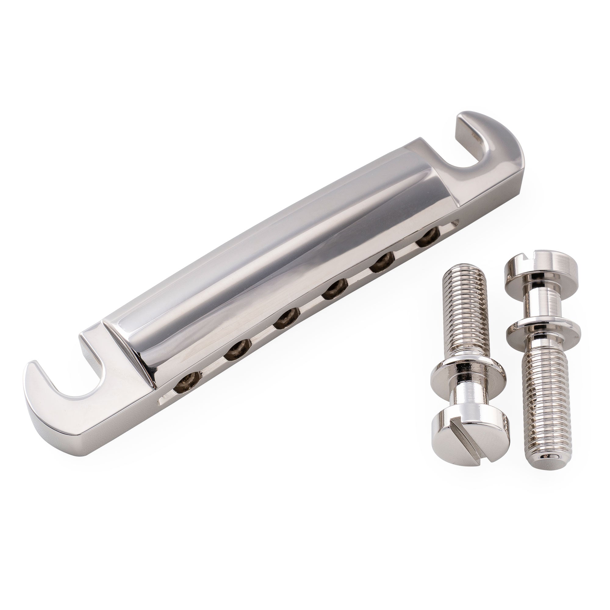 Kluson USA 52mm Zinc Stop Tailpiece with Steel Studs for Gibson LP SG Style Electric Guitar