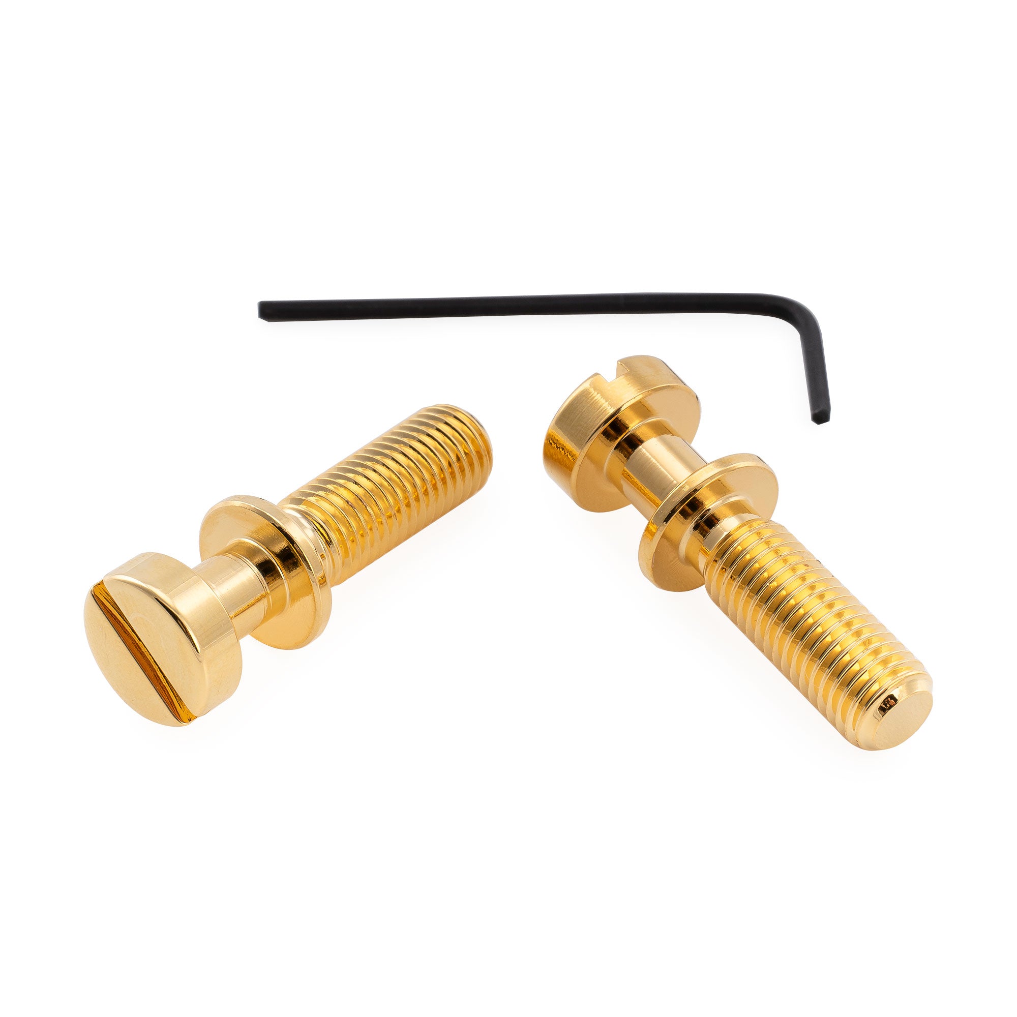Kluson USA 52mm Zinc Wraparound Stop Tailpiece Bridge with Intonation Screws Steel Studs for Gibson LP SG Style Electric Guitar