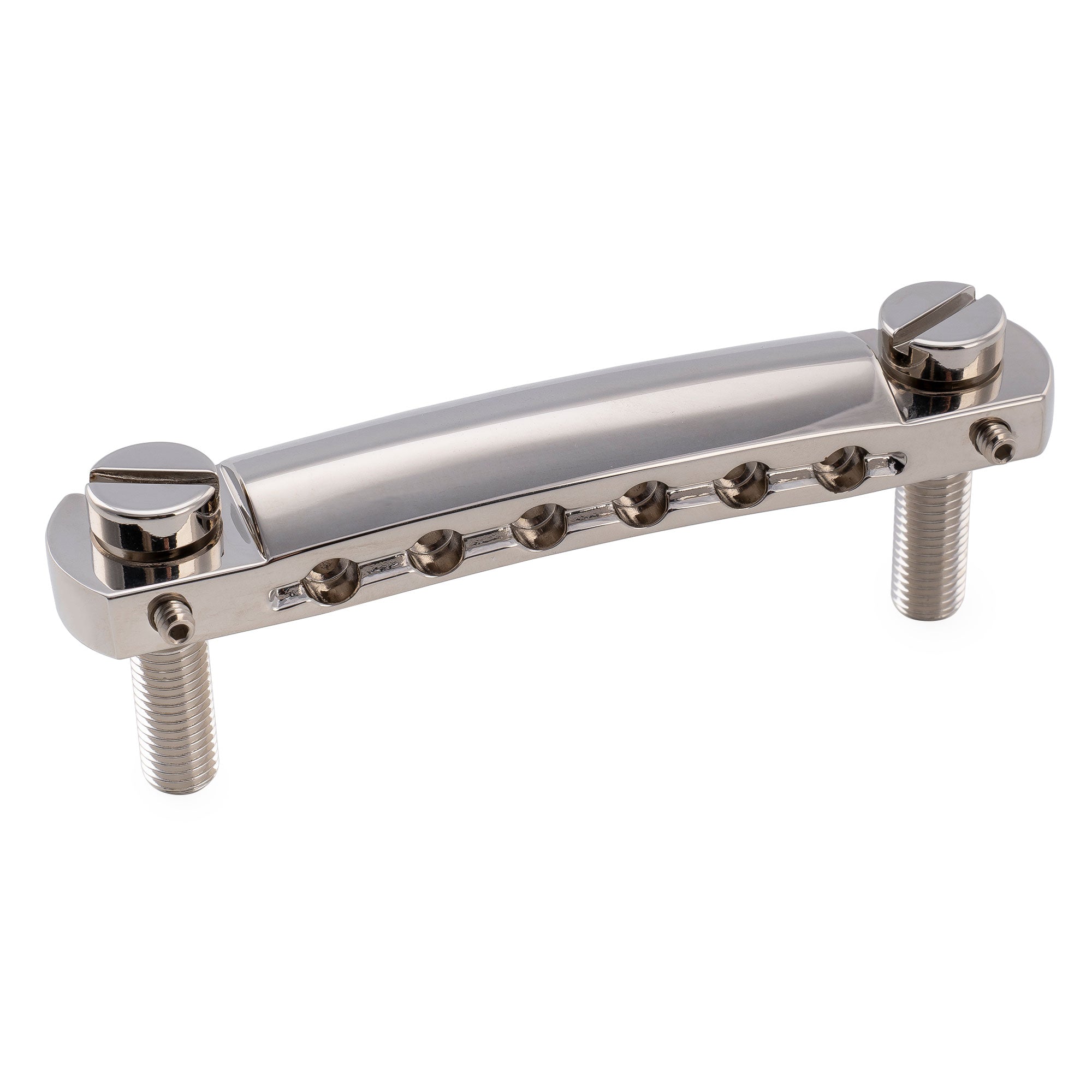 Kluson USA 52mm Zinc Wraparound Stop Tailpiece Bridge with Intonation Screws Steel Studs for Gibson LP SG Style Electric Guitar