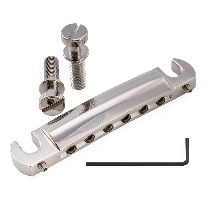 Puente de barra de parada de zinc Kluson USA de 52mm con pasadores de acero y tornillos de entonación para guitarra eléctrica estilo Gibson LP SG