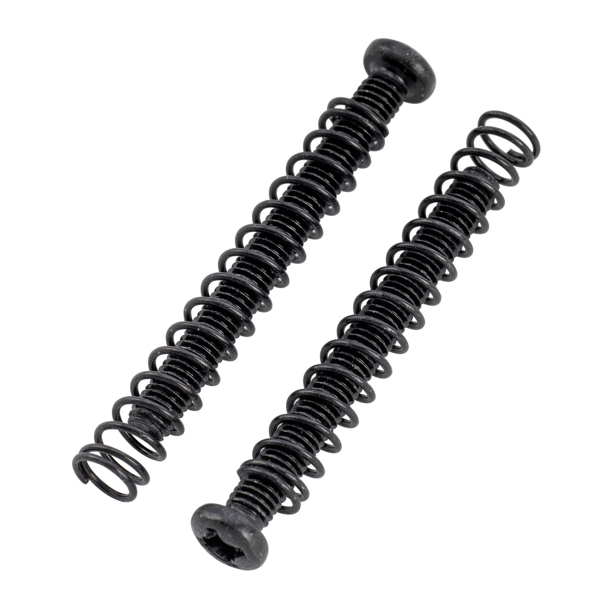 Musiclily Pro jeu de vis et ressorts d'intonation de pontet en acier métrique M3X30mm pour chevalet de guitare électrique et basse importée, lot de 6