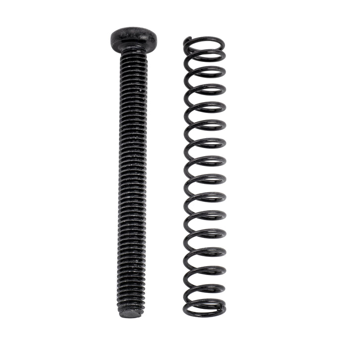 Musiclily Pro Metric M3X30mm Steel Saddle Intonation Screws and Springs Set for Imported Electric Guitar Bass Bridge, Set of 6