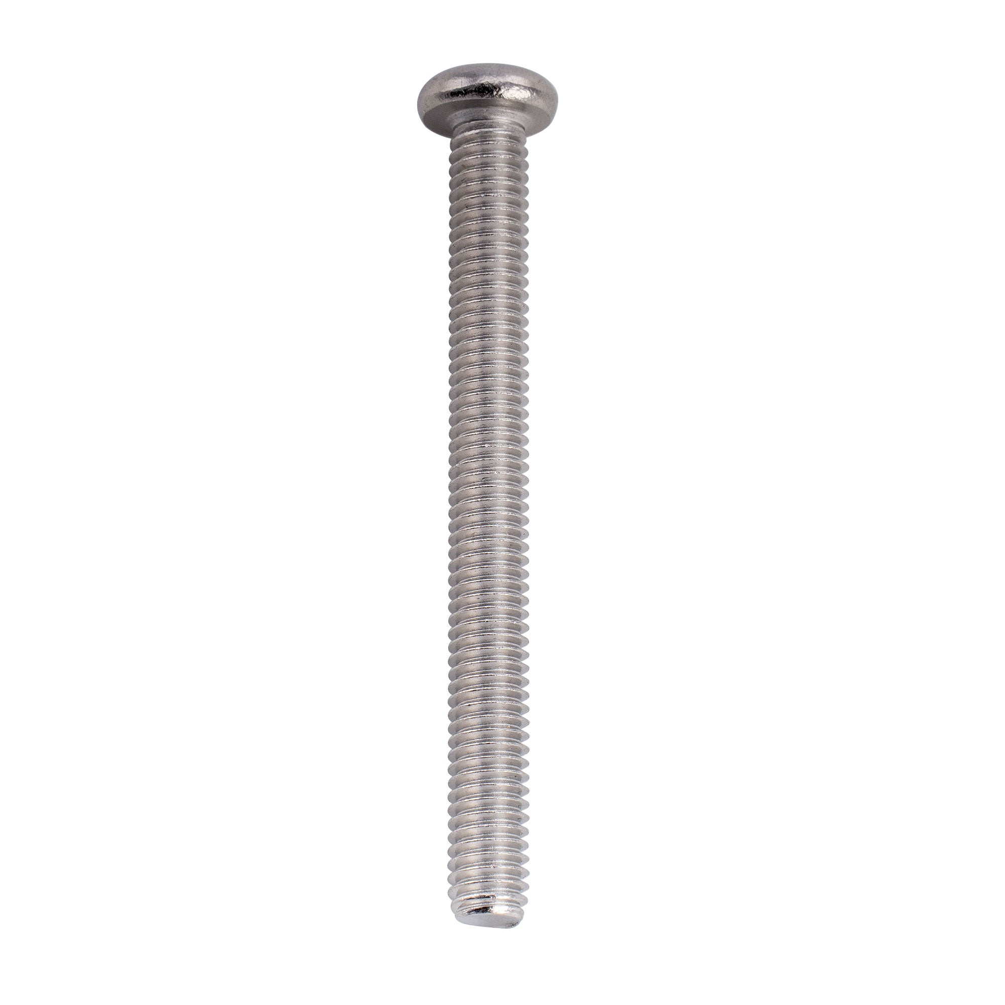 Vis d'intonation de selle en acier Musiclily Pro au pas métrique M3X30mm pour chevalet de guitare électrique et basse d'importation