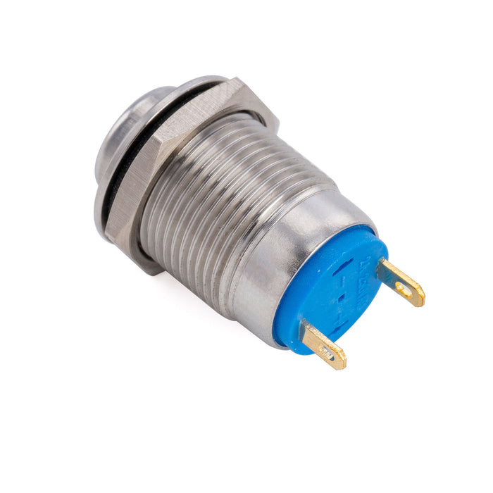 Musiclily Pro Stainless Steel 12mm 1/2 inch Momentary Push Button Kill Switch for Electric Guitar Bass