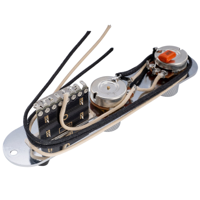 Musiclily Pro-SE Cablaggio pre-cablato di aggiornamento per chitarra elettrica stile Tele con selettore a 3 vie e potenziometri 2A
