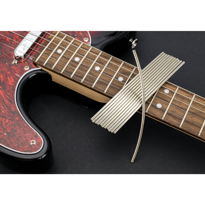 Application of sintoms 280140 nickel silver extra hard 2 8mm jumbo fret wire set for ibanez esp jackson hard rock metal guitar mx5003