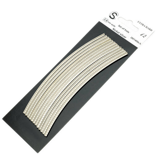 sintoms 280140 nickel silver extra hard 2 8mm jumbo fret wire set for ibanez esp jackson hard rock metal guitar mx5003