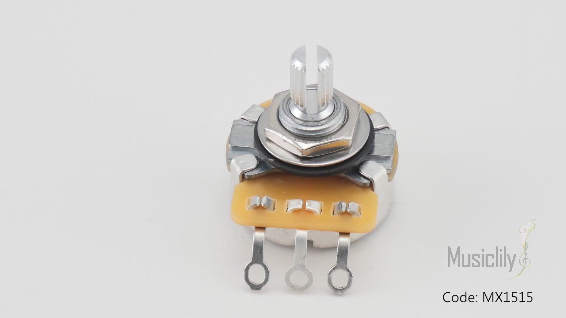 CTS 450 250K Pot Short Split Shaft 1/4 Inch 10% Audio/Linear Taper Potentiometer for Electric Guitar Bass
