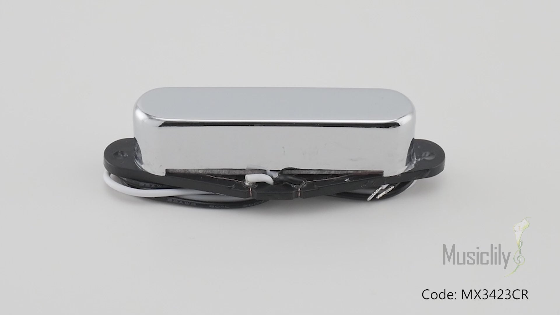 Musiclily Pro TL-60S Alnico 5 Single Coil Hals-Pickup für Tele-Stil E-Gitarre 