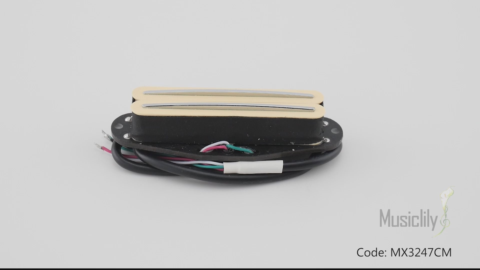 Musiclily Pro ST - DPLA Alnico 5 Rail Blade Einzellwickler - Humbucker - Abnehmer 6,2K für Elektrogitarren im Strat - Stil