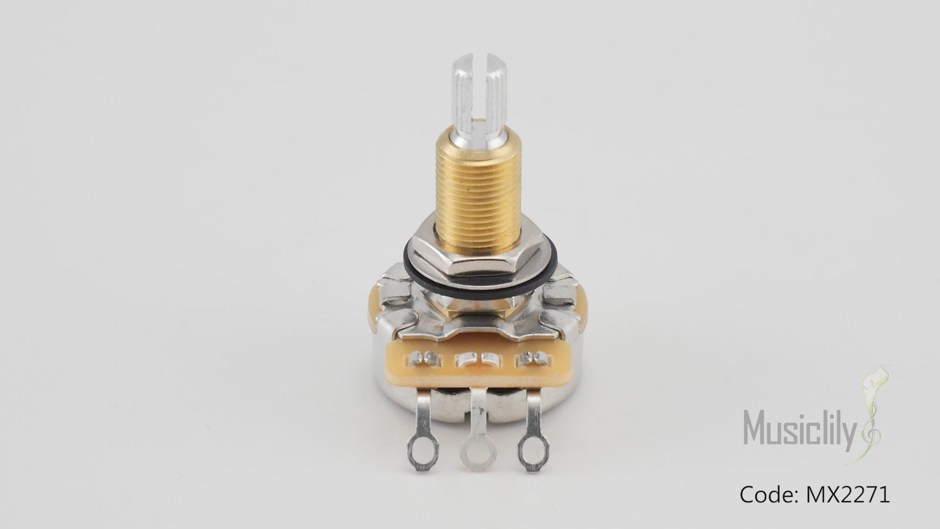 CTS 450 A500K Pot Long Split Shaft 3/4 Inch 10% Audio Taper Potentiometer for Electric Guitar Bass