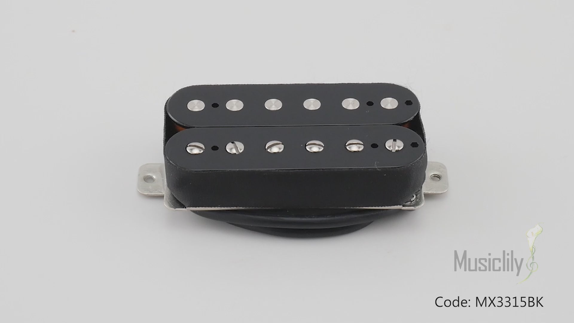 Musiclily Pro LP-OBLA Alnico 5 Uncovered Humbucker Bridge Pickup für E-Gitarre 