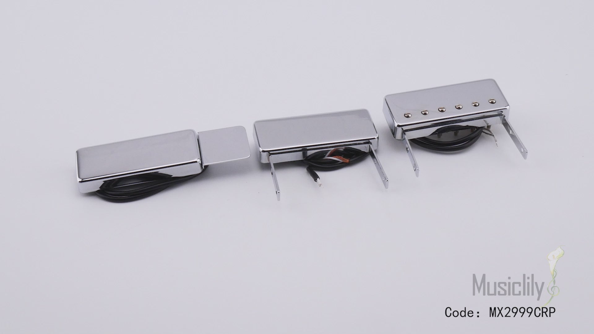 Artec MHFA95 Alnico 5 Seitenmontage - Stil Mini Humbucker Nacken-Pickup 7,2K für Johnny-Smith-Stil Jazzgitarre